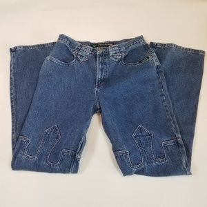Vintage Rockies High Waist Rise Mom Jean Wedgie
